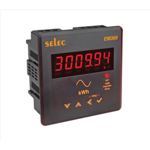 EM306A-CU LED Digitálny merač energie